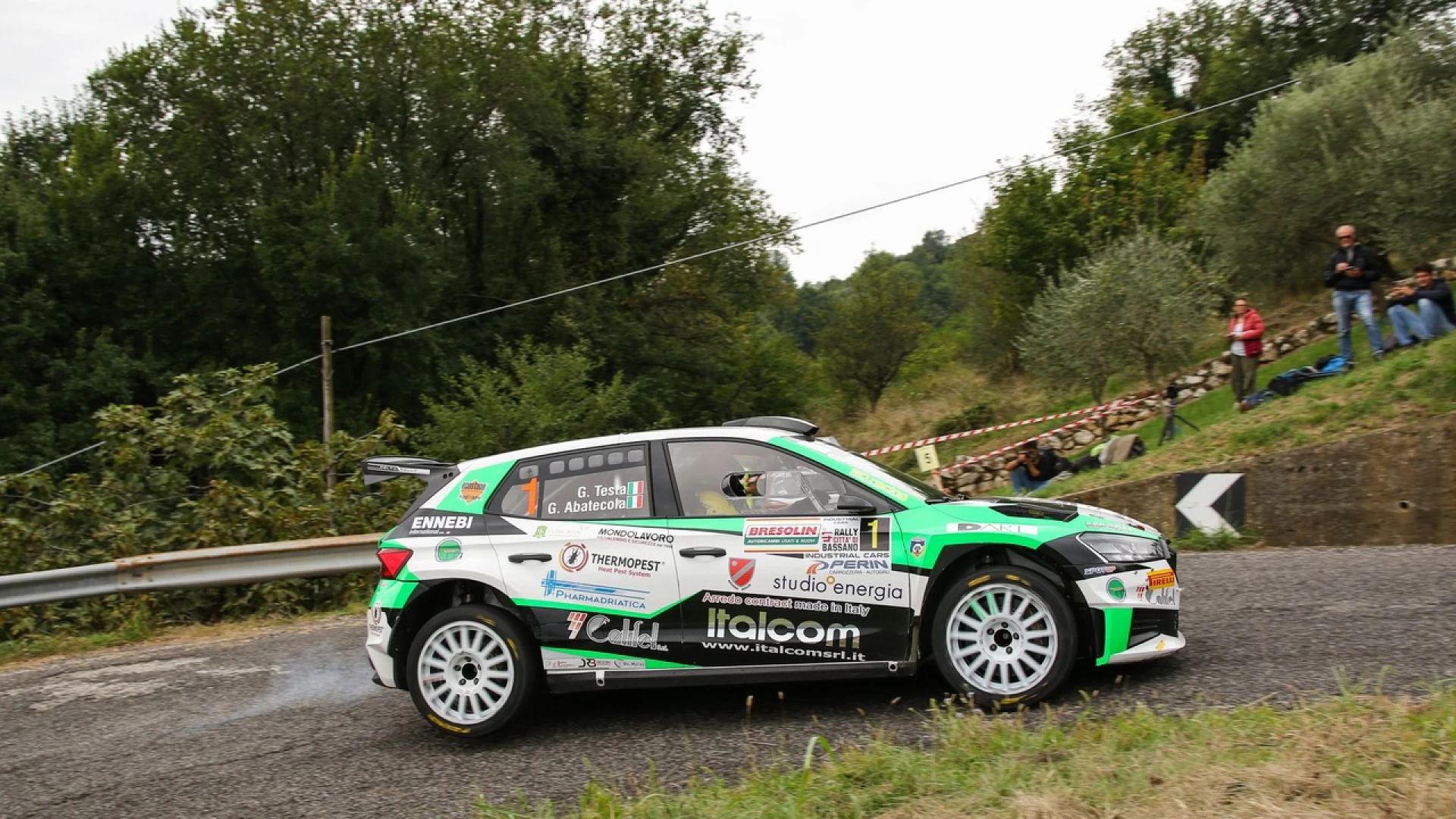 Trofeo Italiano Rally, Giuseppe Testa è terzo nel Rally di Bassano  A Como basterà salire sul podio per conquistare il circuito tricolore